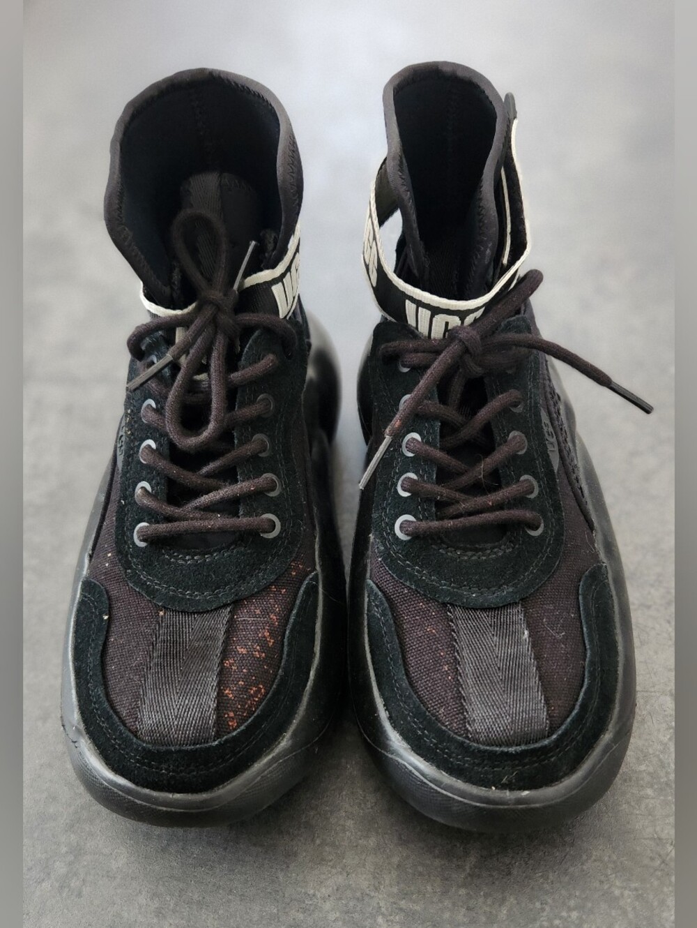 UGG Black High-Top Sneakers